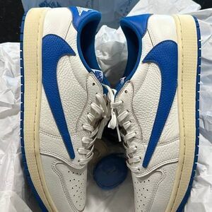 12M Air jordan R€P$ 1 X travis scott X Fragment design